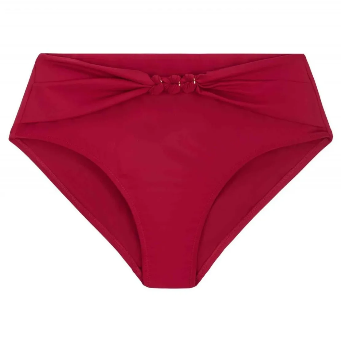 Aubade MaillotsCulotte de bain taille haute - Rouge- OCEAN CRUISE