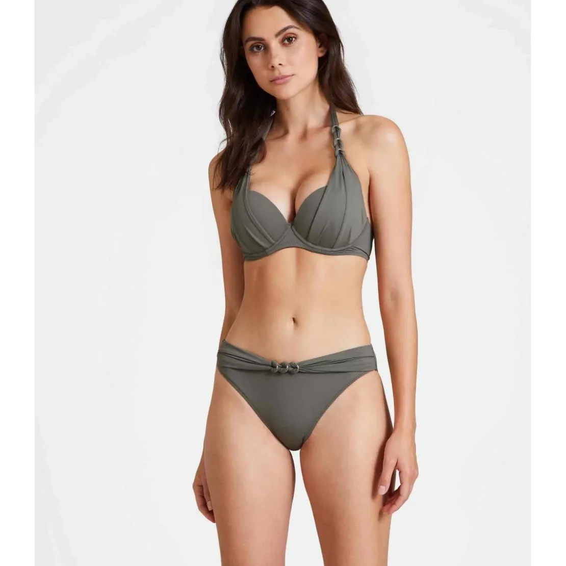 Aubade MaillotsCulotte de bain brésilienne - Gris- OCEAN CRUISE