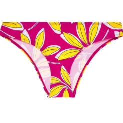 Aubade MaillotsCulotte de bain rose- Danse de feuilles