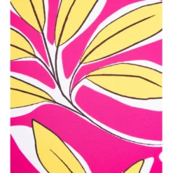 Aubade MaillotsCulotte de bain rose- Danse de feuilles