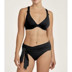 Aubade MaillotsHaut de maillot de bain plongeant armatures - Noir- LA PLAGE ENSOLEILLEE