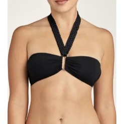 Aubade MaillotsHaut de maillot de bain bandeau sans armatures - Noir- LA PLAGE ENSOLEILLEE