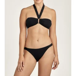 Aubade MaillotsHaut de maillot de bain bandeau sans armatures - Noir- LA PLAGE ENSOLEILLEE