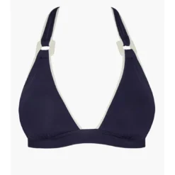 Aubade MaillotsHaut de maillot de bain triangle sans armatures bleu- LA BAIE DES VAGUES