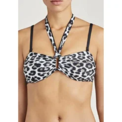 Aubade MaillotsHaut de maillot de bain bandeau sans armatures - Marron- PEAU SAUVAGE