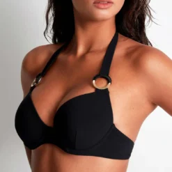 Aubade MaillotsPlunge Coque noir- SECRET LOVE