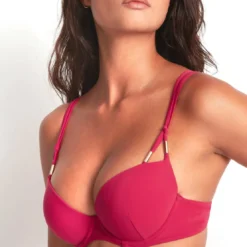Aubade MaillotsPlunge Coque rouge- BEACH ESCAPE