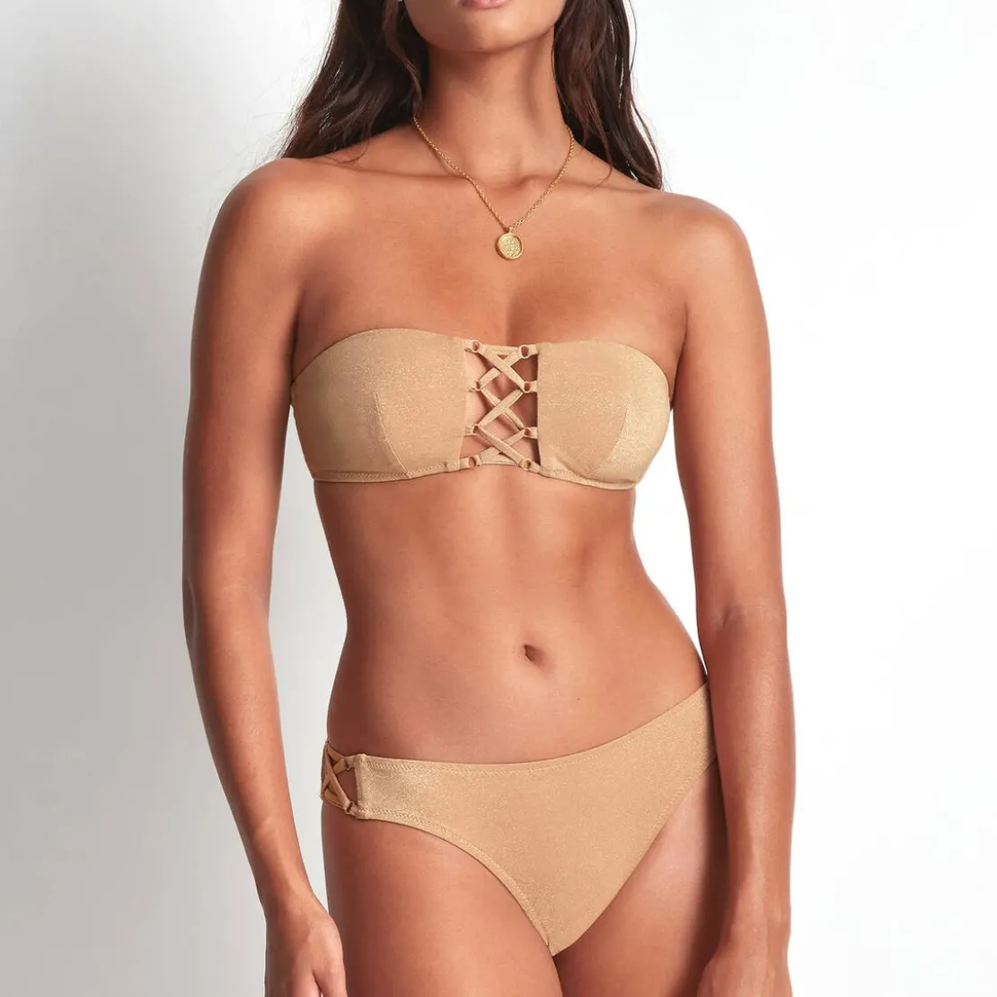 Aubade MaillotsSlip de bain - beige- Summer Glow
