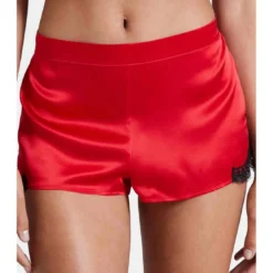 AubadeShort Rouge en soie- TOI MON AMOUR