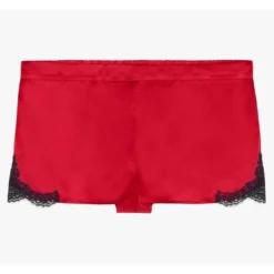 AubadeShort Rouge en soie- TOI MON AMOUR
