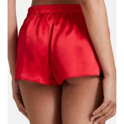 AubadeShort Rouge en soie- TOI MON AMOUR