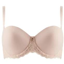 AubadeSoutien-gorge bandeau coques confort armatures nude- Lysessence
