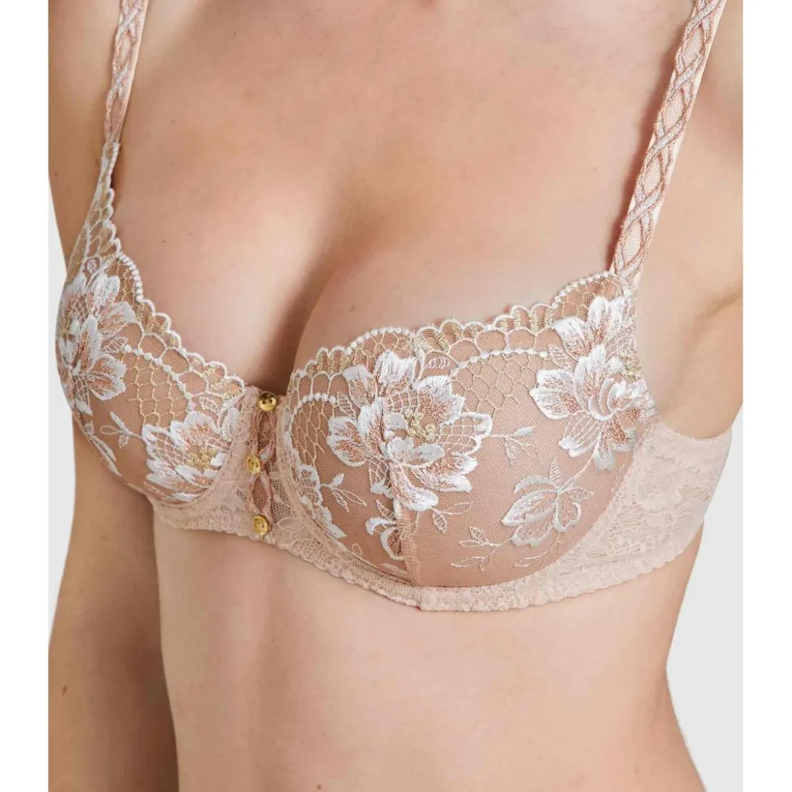AubadeSoutien-gorge coques armatures Beige- MELODIE D'ETE