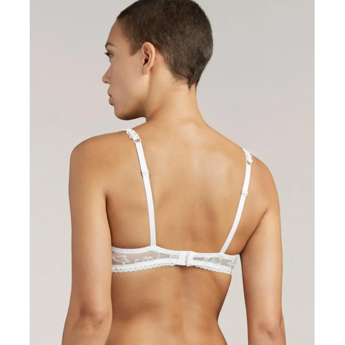 AubadeSoutien-gorge corbeille armatures blanc- POUR TOUJOURS