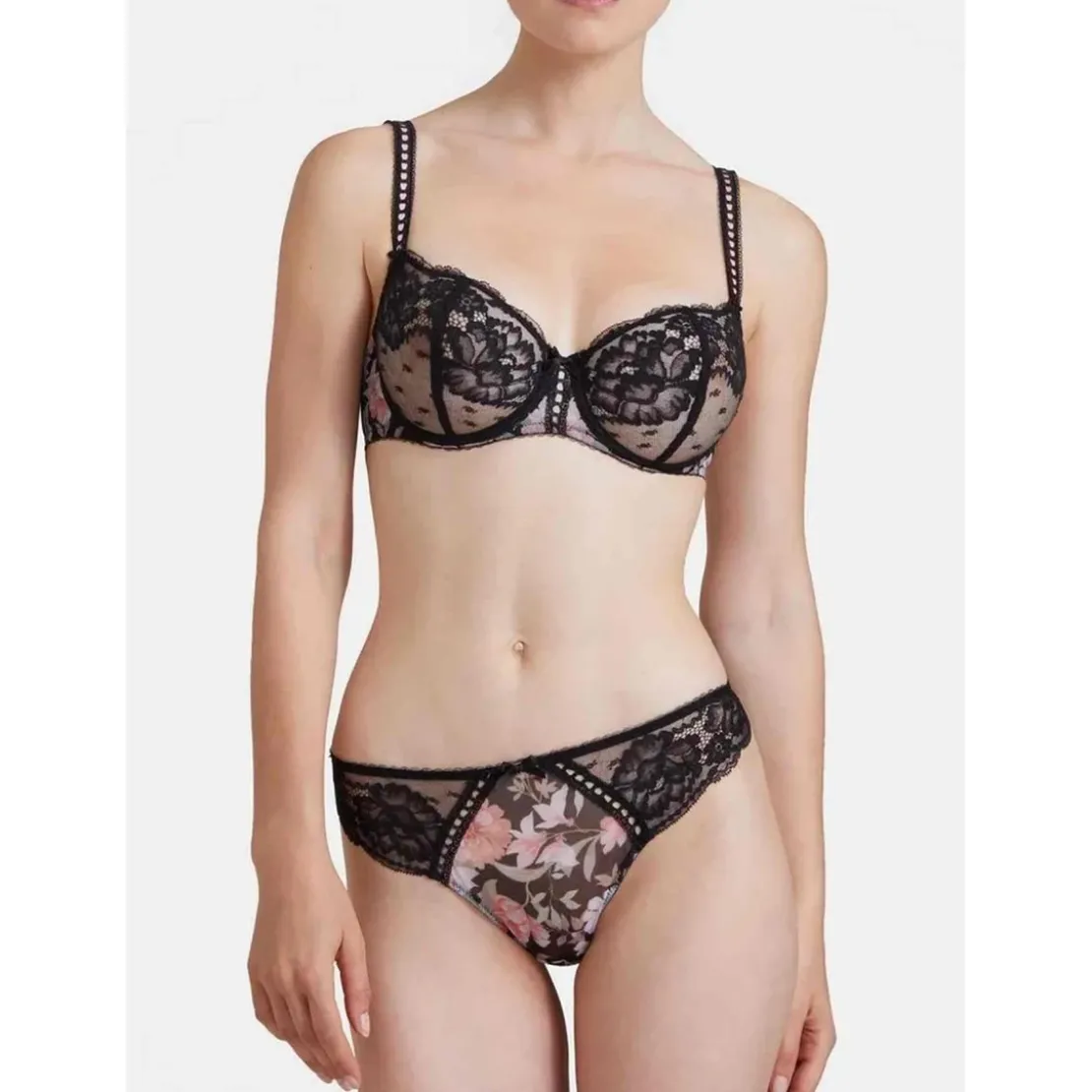 AubadeSoutien-gorge corbeille armatures Noir- MAGIC GARDEN