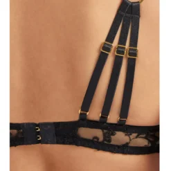 AubadeSoutien-gorge corbeille armatures noir- LA REINE DE LA NUIT