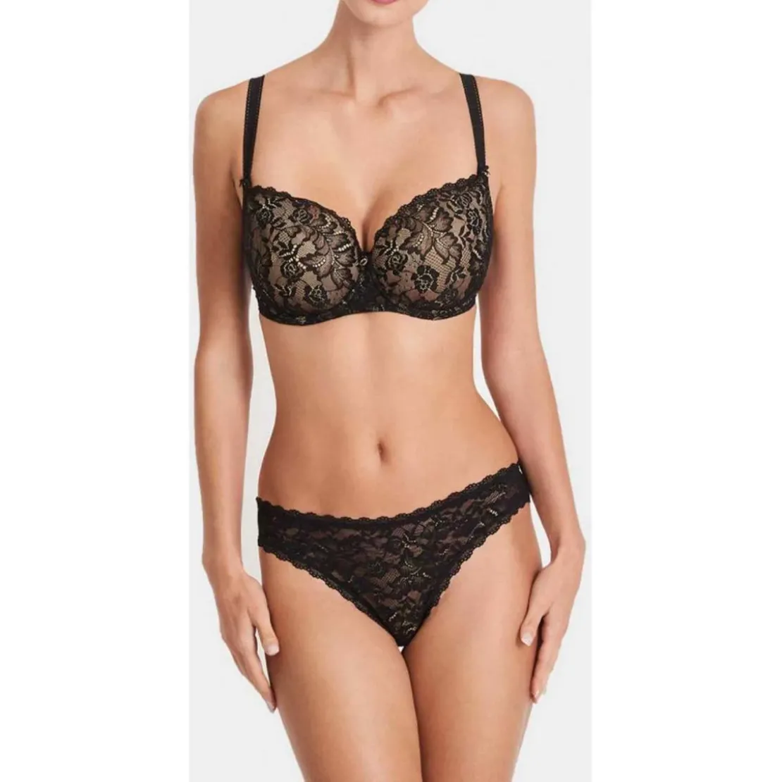 AubadeSoutien-gorge corbeille confort armatures noir- Rosessence