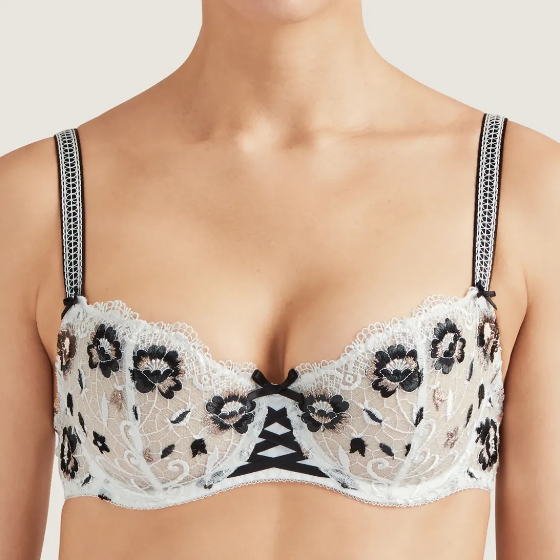 AubadeSoutien-gorge corbeille armatures blanc- FIEVRE ANDALOUSE