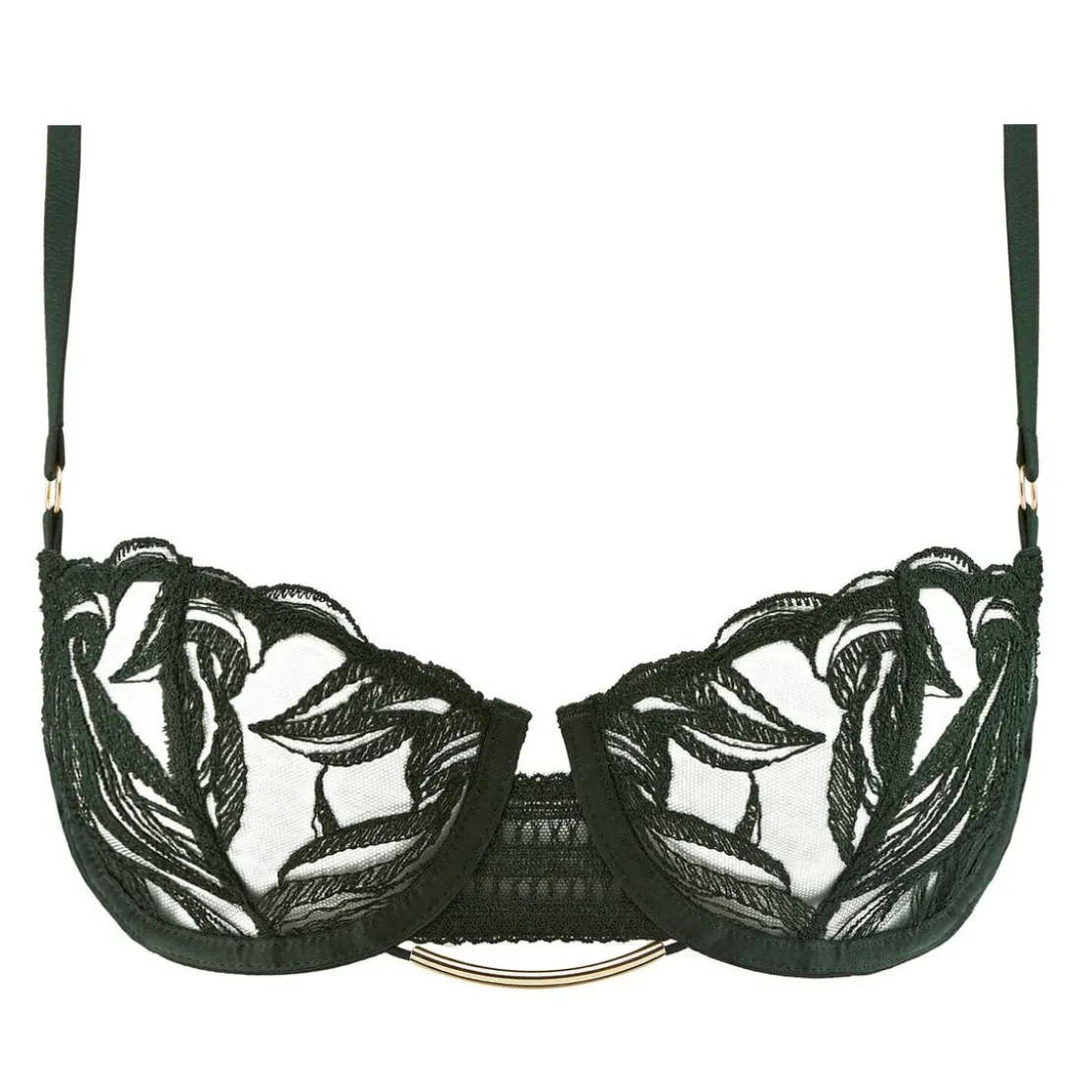 AubadeSoutien-gorge corbeille vert pin- INTO THE GROOVE