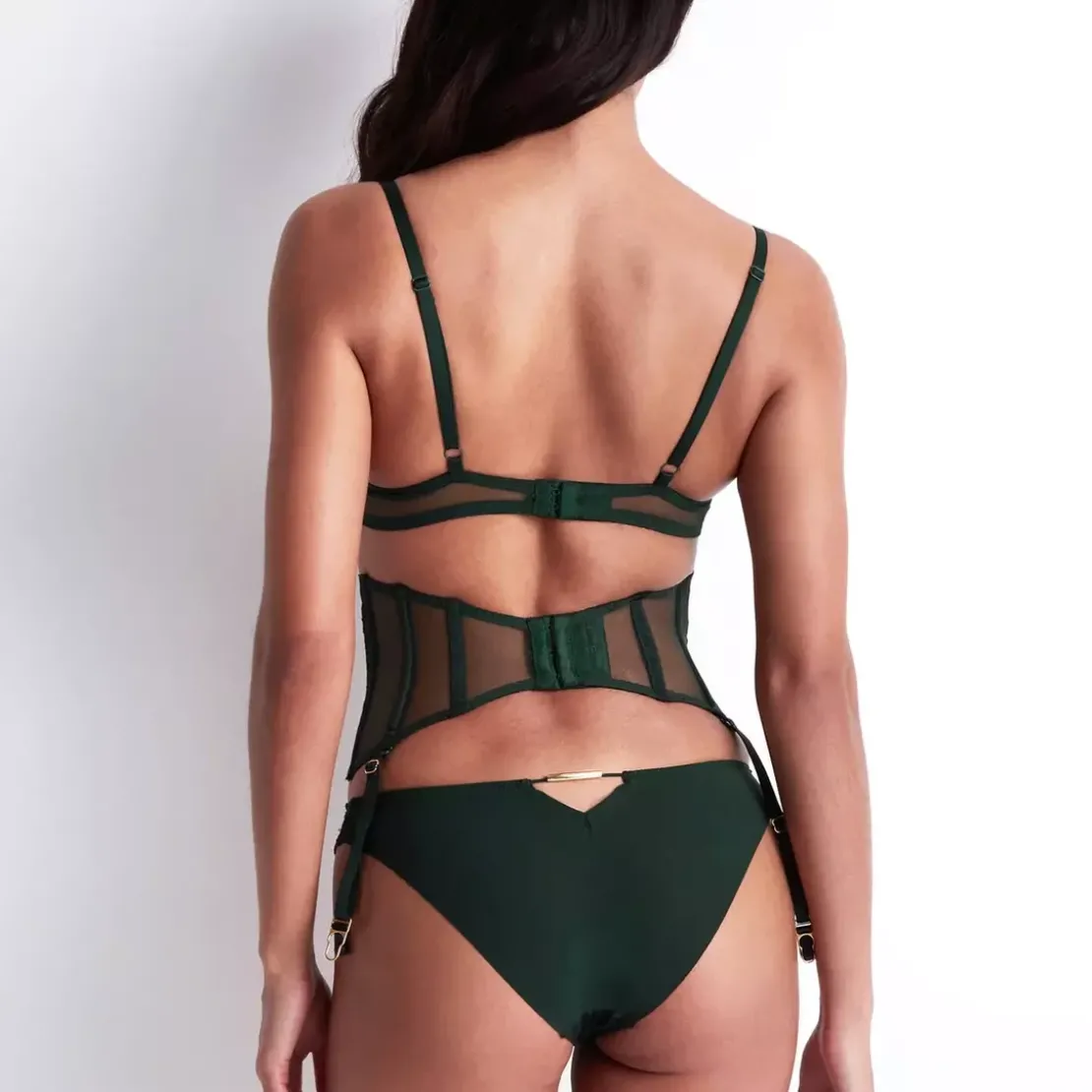 AubadeSoutien-gorge corbeille vert pin- INTO THE GROOVE