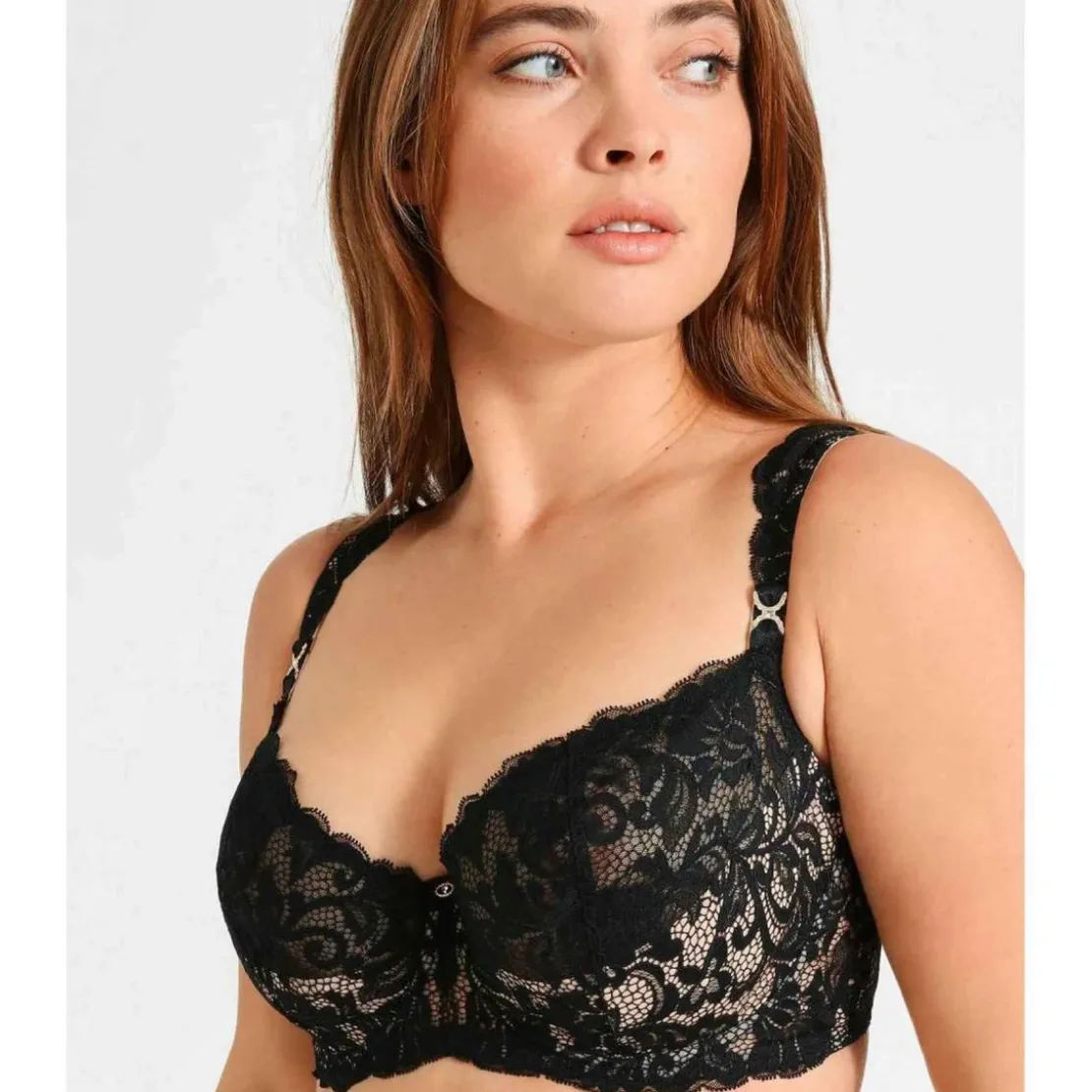 AubadeSoutien-gorge corbeille armatures - Noir- MON BIJOU