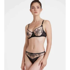 AubadeSoutien-gorge corbeille armatures Noir- TRESOR INFINI