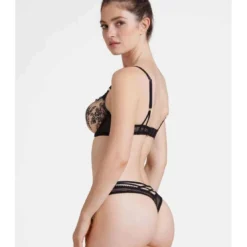 AubadeSoutien-gorge corbeille armatures Noir- TRESOR INFINI
