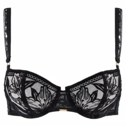 AubadeSoutien Gorge - Corbeille Armaturé - Noir- CŒUR A CORPS