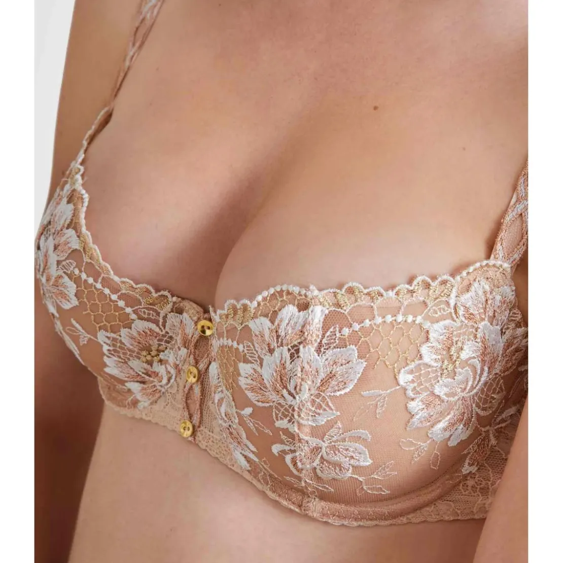 AubadeSoutien-gorge corbeille armatures Beige- MELODIE D'ETE
