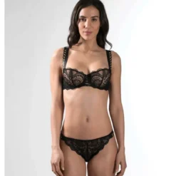 AubadeSoutien-gorge corbeille noir- Femme Sensuelle
