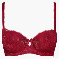 AubadeSoutien-gorge corbeille confort armatures rouge- AUBE AMOUREUSE