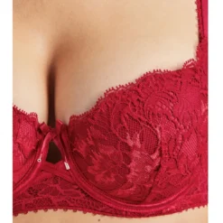 AubadeSoutien-gorge corbeille confort armatures rouge- AUBE AMOUREUSE