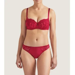 AubadeSoutien-gorge corbeille confort armatures rouge- AUBE AMOUREUSE
