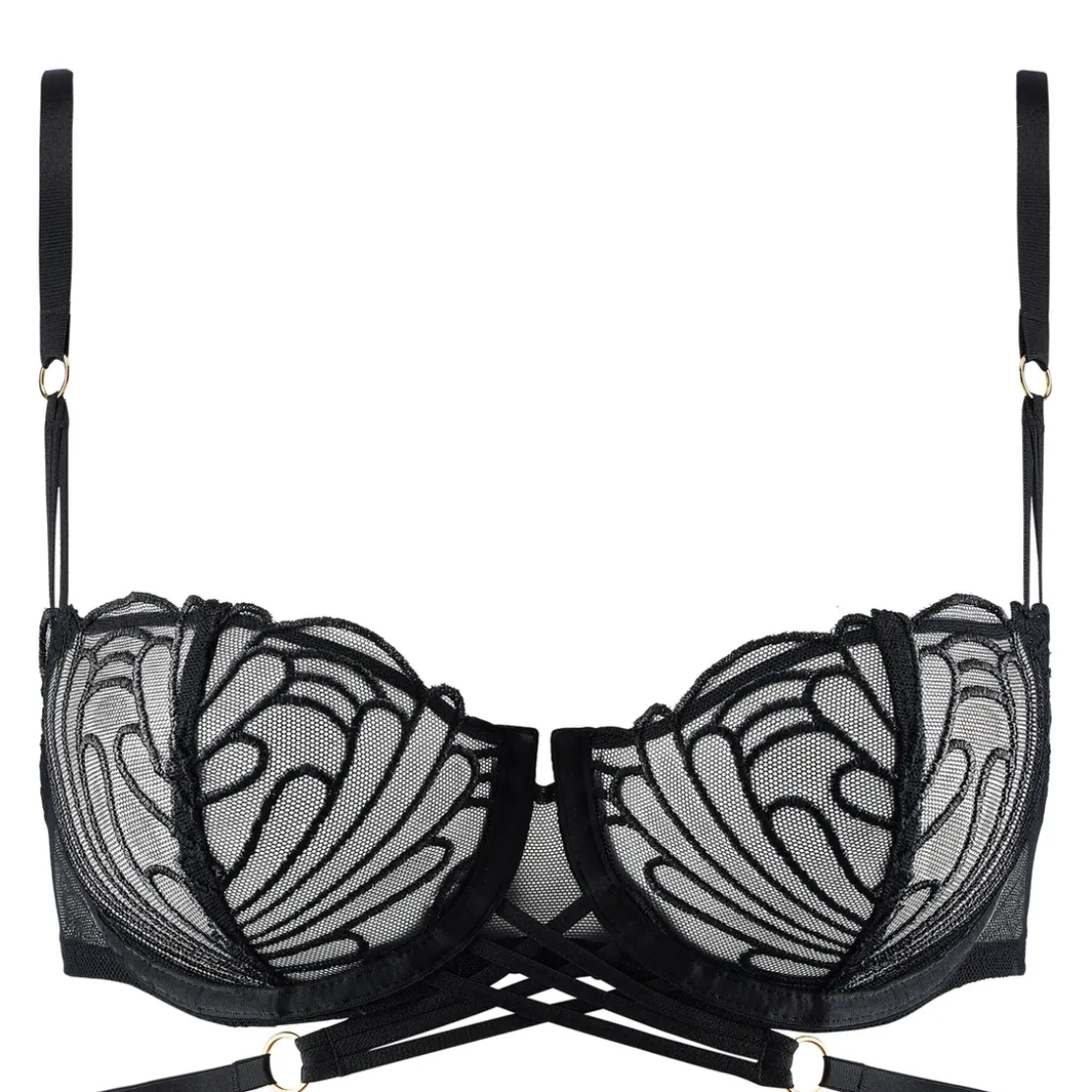 AubadeSoutien-gorge corbeille - Noir- L'INDOMPTABLE