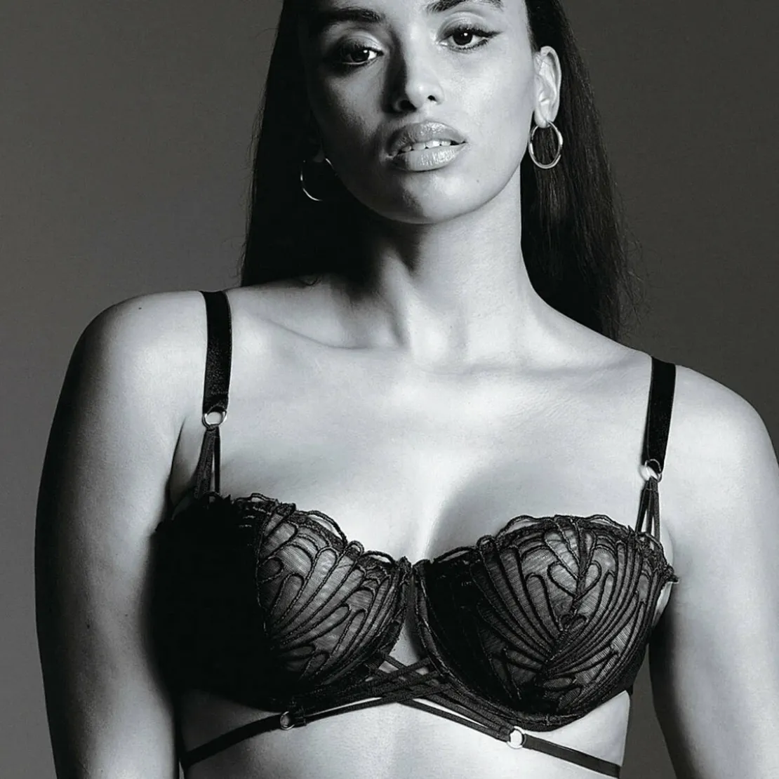 AubadeSoutien-gorge corbeille - Noir- L'INDOMPTABLE