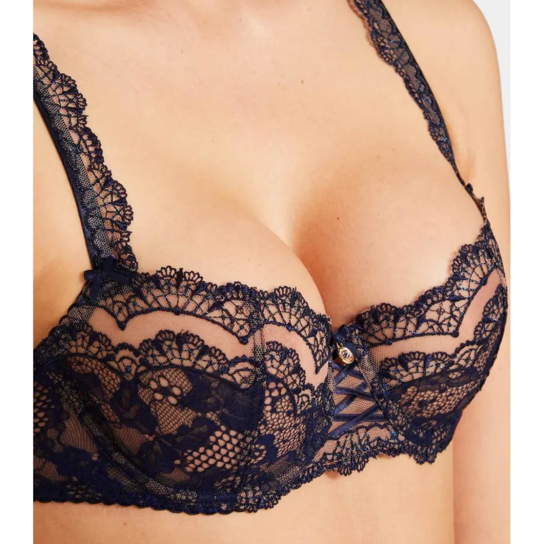 AubadeSoutien-gorge corbeille armatures - Bleu- SOLEIL NOCTURNE