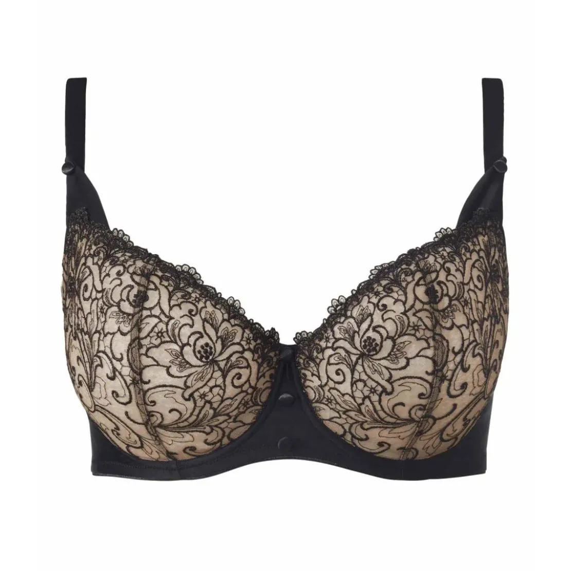 AubadeSoutien-gorge corbeille armatures - Noir- MISS KARL
