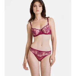 AubadeSoutien-gorge corbeille armatures Violet- TRESOR INFINI