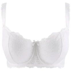 AubadeSoutien-gorge corbeille confort armatures blanc en dentelle- Danse des Sens