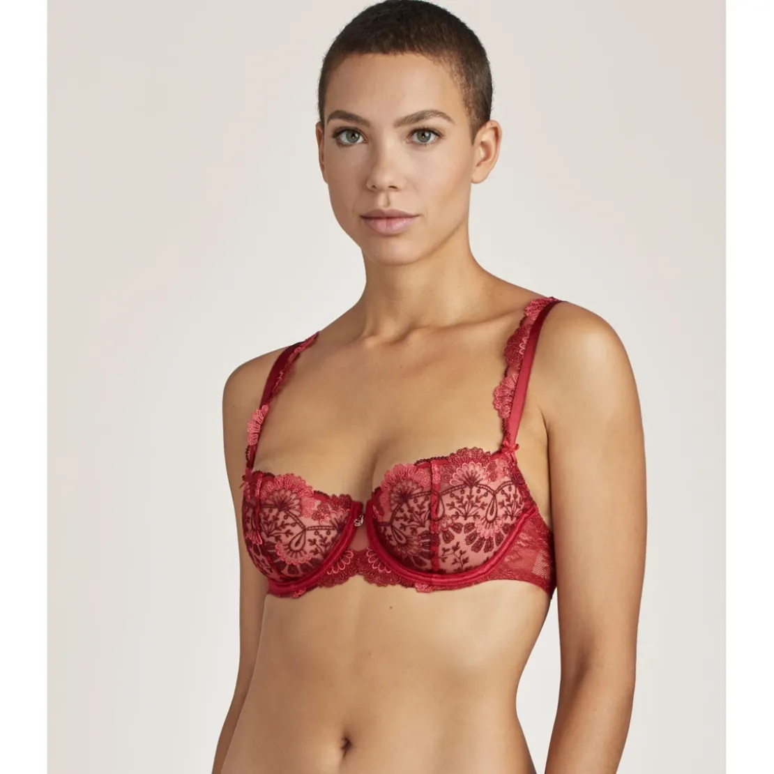 AubadeSoutien-gorge corbeille armatures - Rouge- ART OF INK