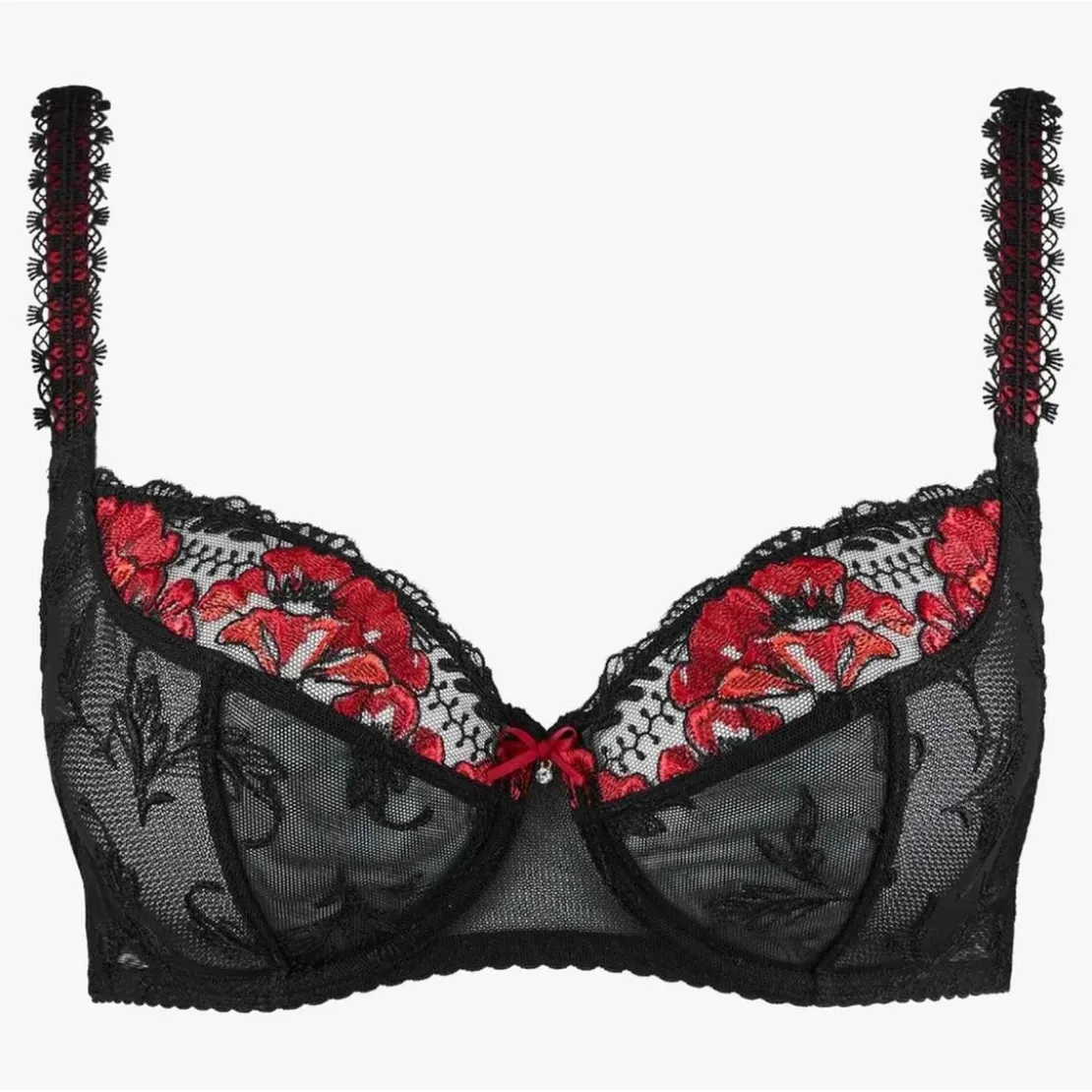 AubadeSoutien-gorge emboîtant armatures Rouge- A FLEUR DE TOI