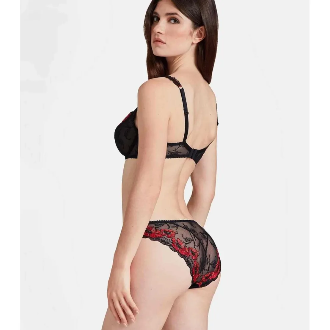 AubadeSoutien-gorge emboîtant armatures Rouge- A FLEUR DE TOI