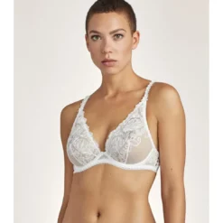 AubadeSoutien-gorge plongeant armatures blanc- POUR TOUJOURS