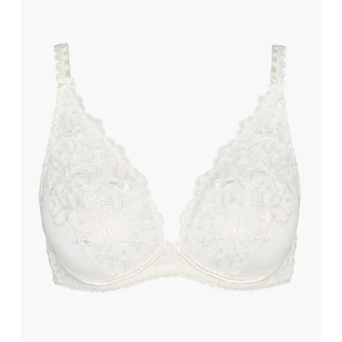 AubadeSoutien-gorge plongeant armatures blanc- POUR TOUJOURS