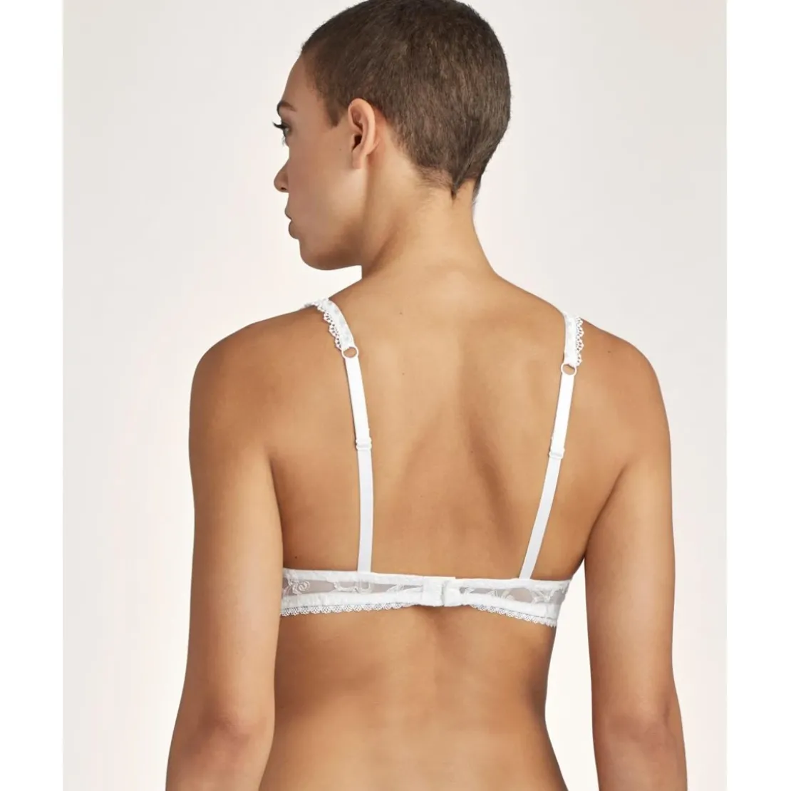 AubadeSoutien-gorge plongeant armatures blanc- POUR TOUJOURS
