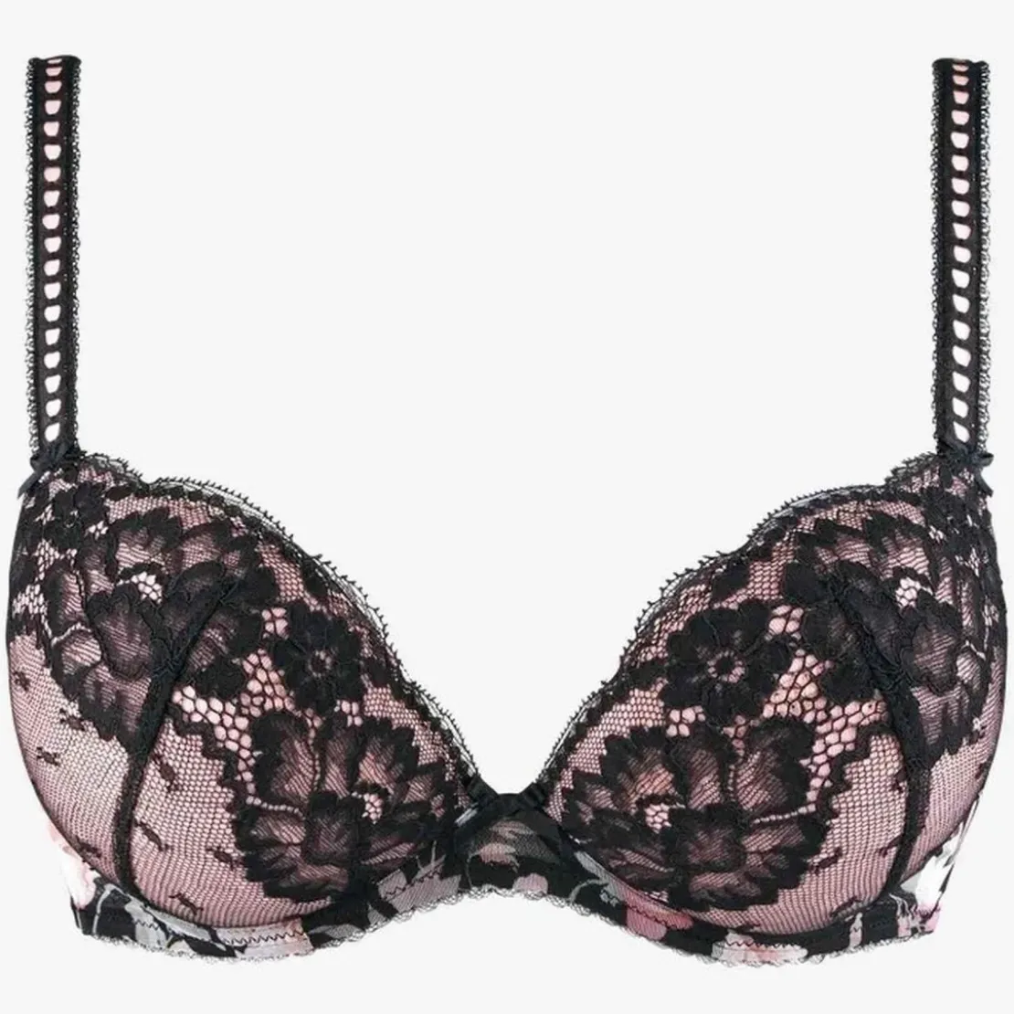 AubadeSoutien-gorge plongeant armatures Noir- MAGIC GARDEN