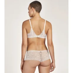 AubadeSoutien-gorge plongeant foulard armatures nude- ROSESSENCE