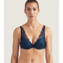 AubadeSoutien-gorge plongeant foulard armatures - Vert- COURBES DIVINES