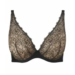 AubadeSoutien-gorge plongeant armatures - Noir- MISS KARL