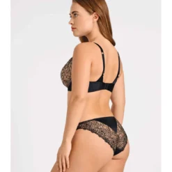 AubadeSoutien-gorge plongeant armatures - Noir- MISS KARL